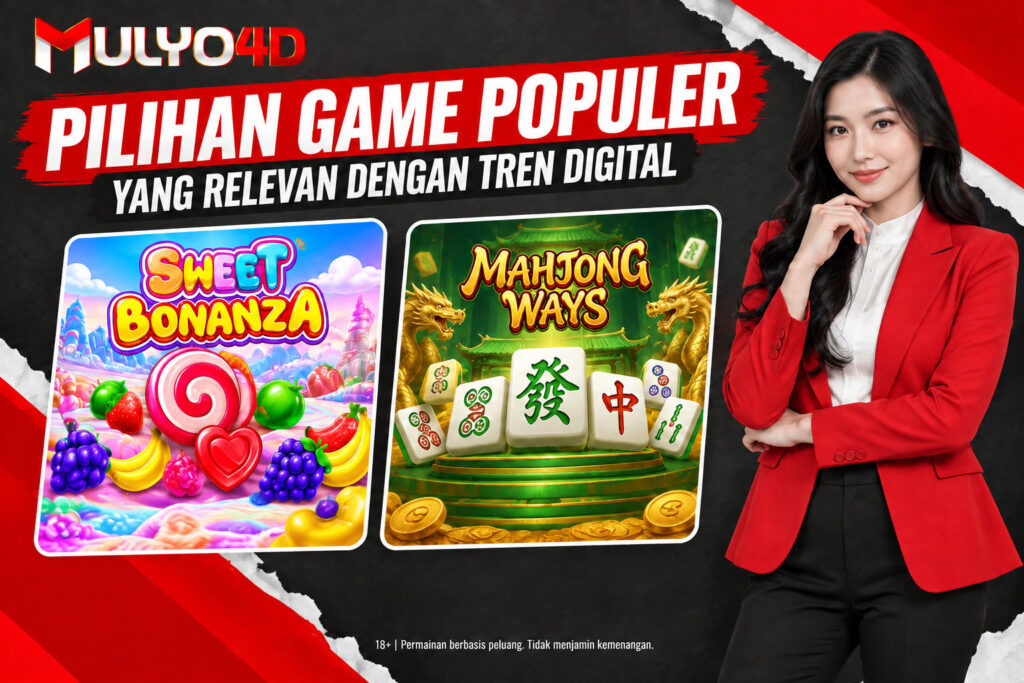 Banner MULYO4D Sweet Bonanza dan Mahjong Ways tanpa penjelasan game