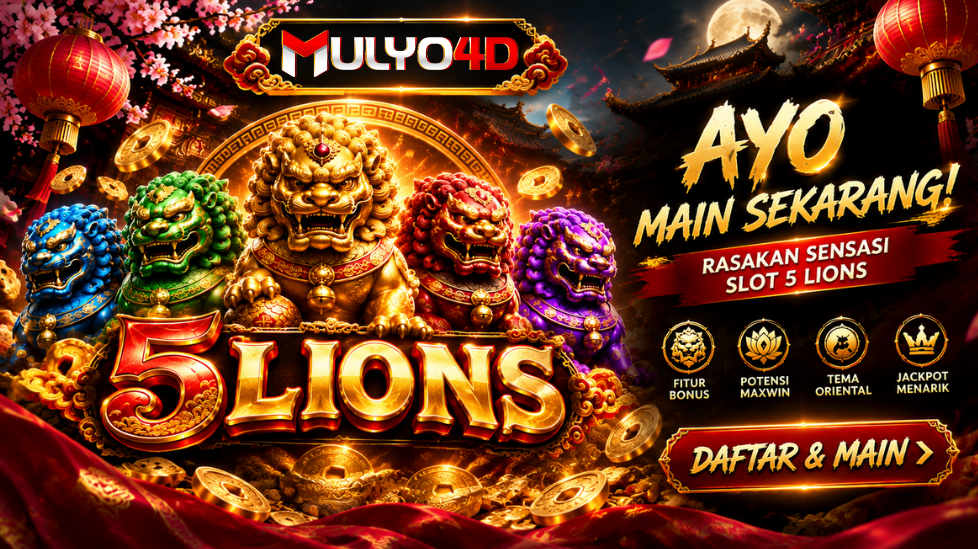 ajakan bermain 5 lions di mulyo4d
