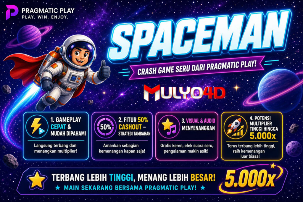 menjelaskan tentang kelebihan spaceman pada mulyo4d 