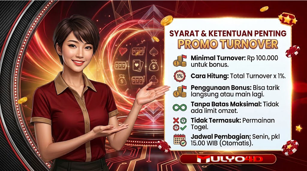foto cewek yang menjelaskan rentang syarat dan ketentuan bonus turnover pada mulyo4d