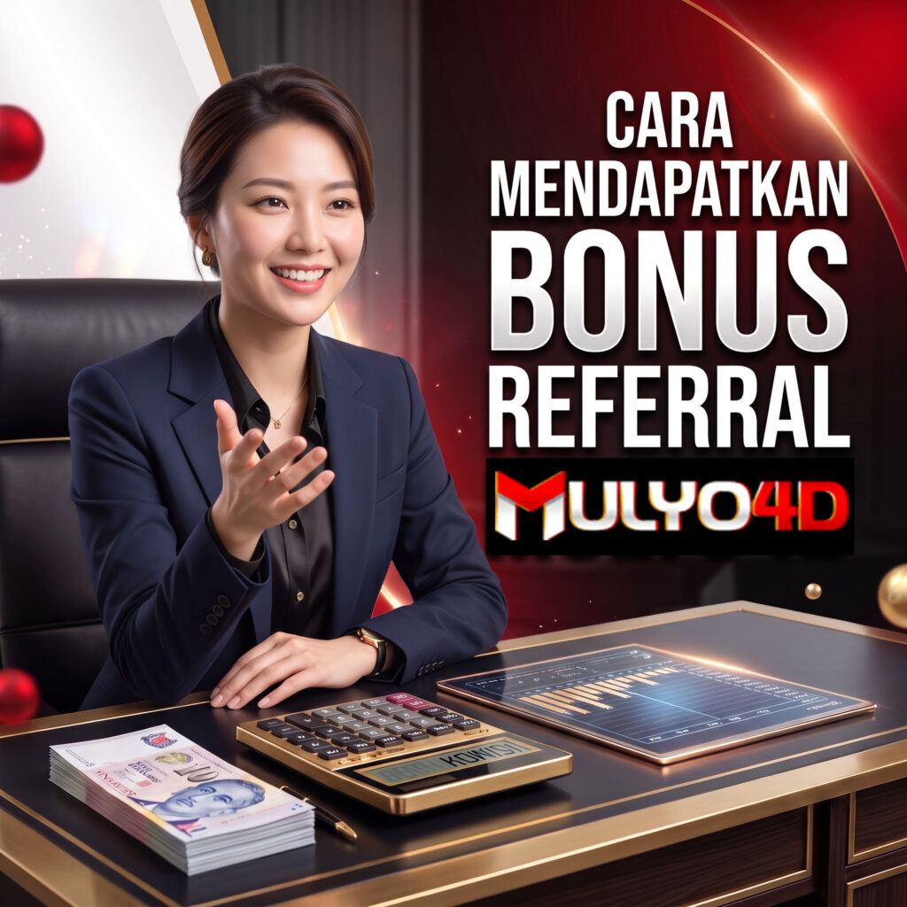 wanita bahagia Cara Mendapatkan Bonus Referral MULYO4D
